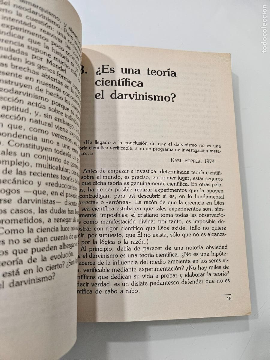 Libros de segunda mano: BIBLIOTECA CIENTIFICA SALVAT N&ordm; 38 - El legado de Darwin &ndash; Brian Leith - Foto 4