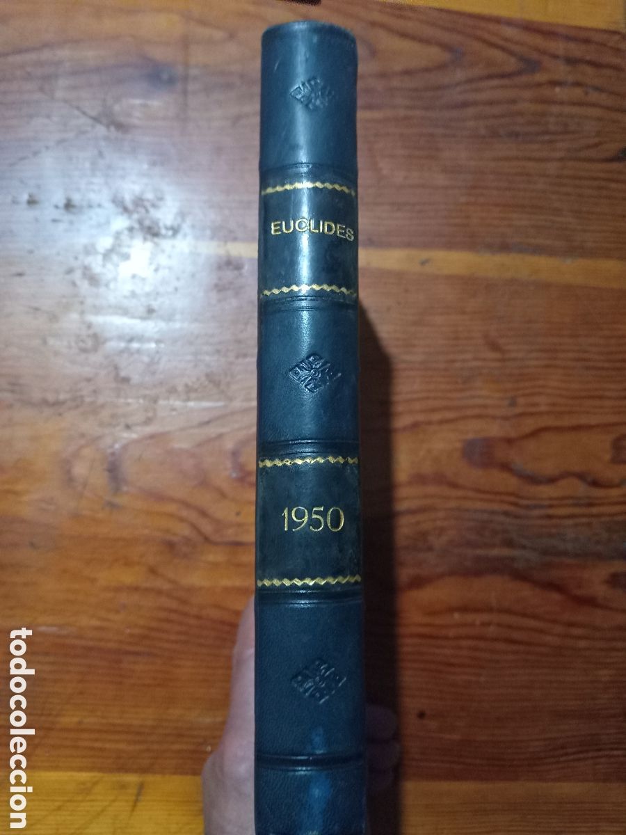 Libros de segunda mano de ciencias: Euclides volumen X a&ntilde;o 1950 - Foto 2