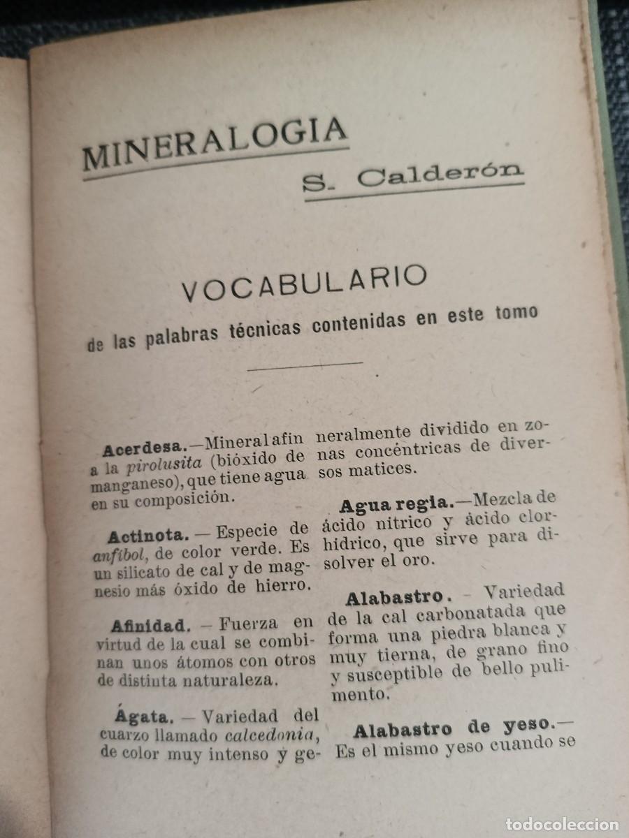 Libros de segunda mano de ciencias: MINERALOGIA 7 Manuales Gallart - Foto 3