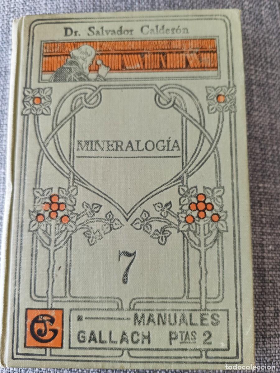Libros de segunda mano de ciencias: MINERALOGIA 7 Manuales Gallart - Foto 1