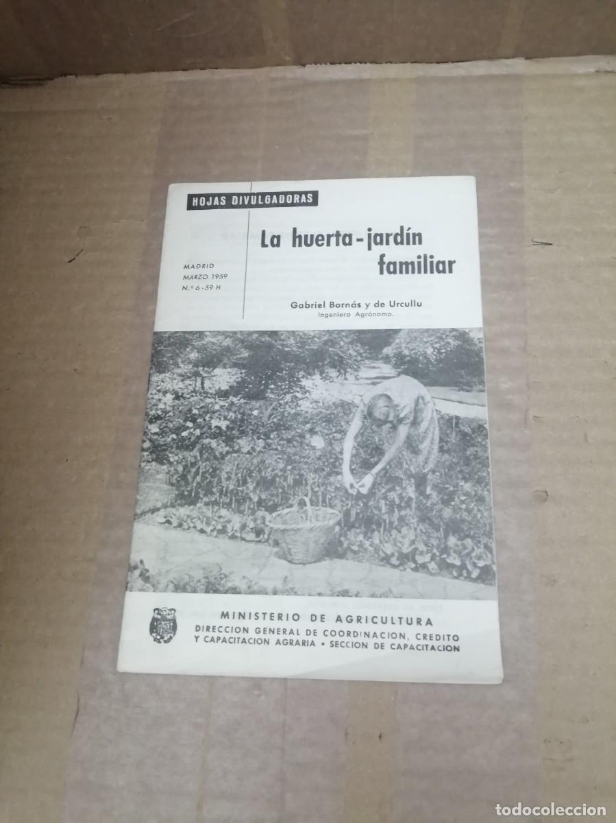 Second hand books: La huerta-jard&iacute;n familiar