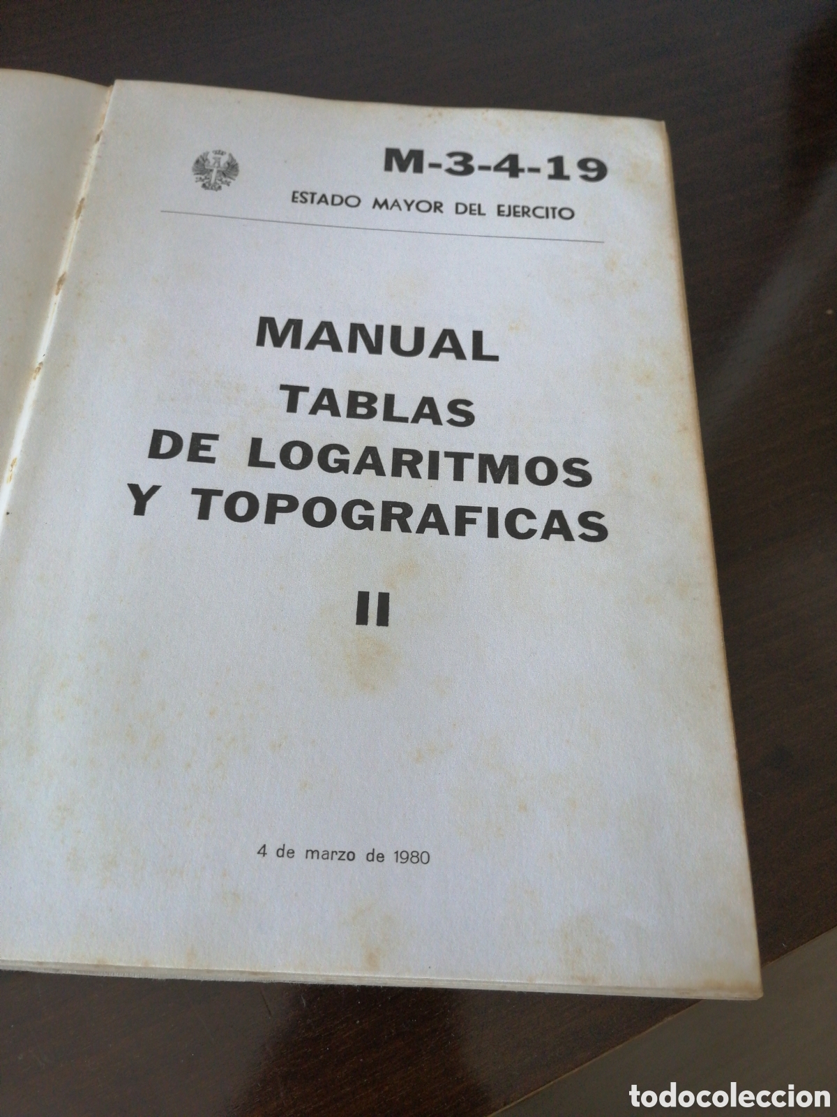 Libros de segunda mano de ciencias: Manual tablas de logaritmos y topogr&aacute;ficas - Foto 3
