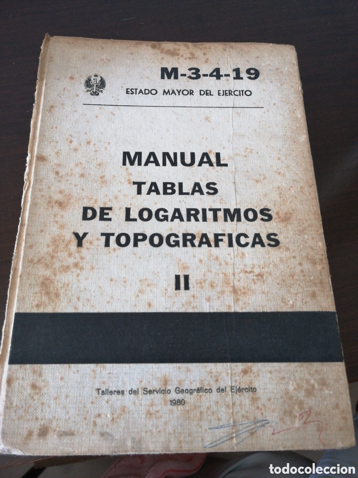 Libros de segunda mano de Ciencias: Manual tablas de logaritmos y topogr&aacute;ficas