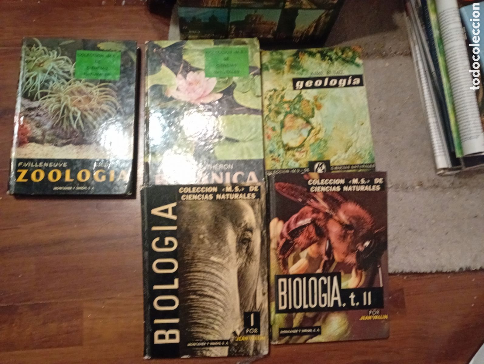 Libros de segunda mano: COLECCI&Oacute;N M. S. DE CIENCIAS NATURALES. MONTANER Y SIM&Oacute;N