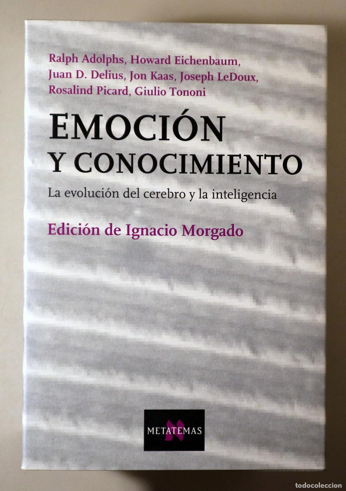 Libros de segunda mano: MORGADO, Ignacio (ed.) - EMOCI&Oacute;N Y CONOCIMIENTO - Barcelona 2002 - Foto 1