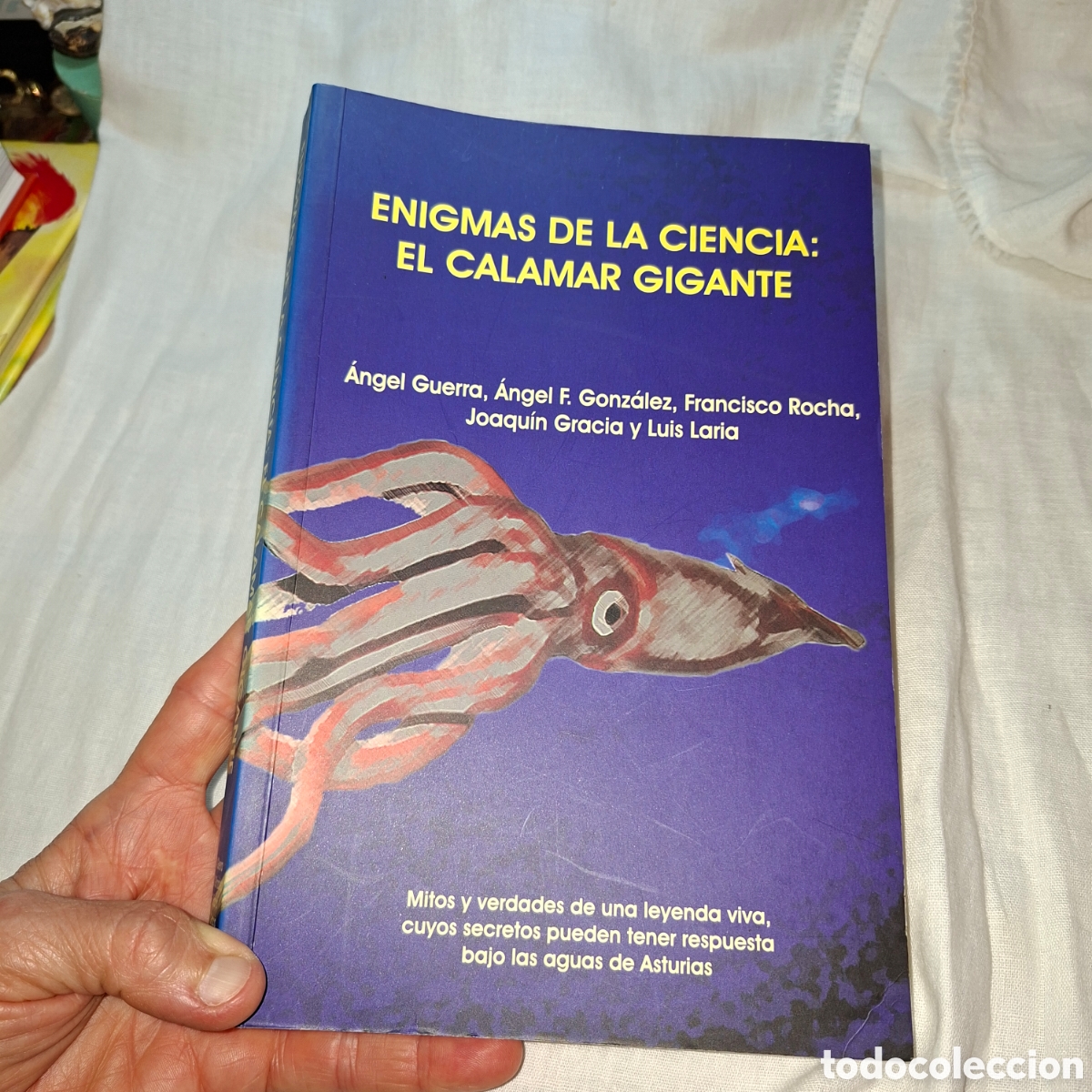 Libros de segunda mano: ENIGMAS DE LA CIENCIA EL CALAMAR GIGANTE.MITOS Y VERDADES.ANGEL GUERRA