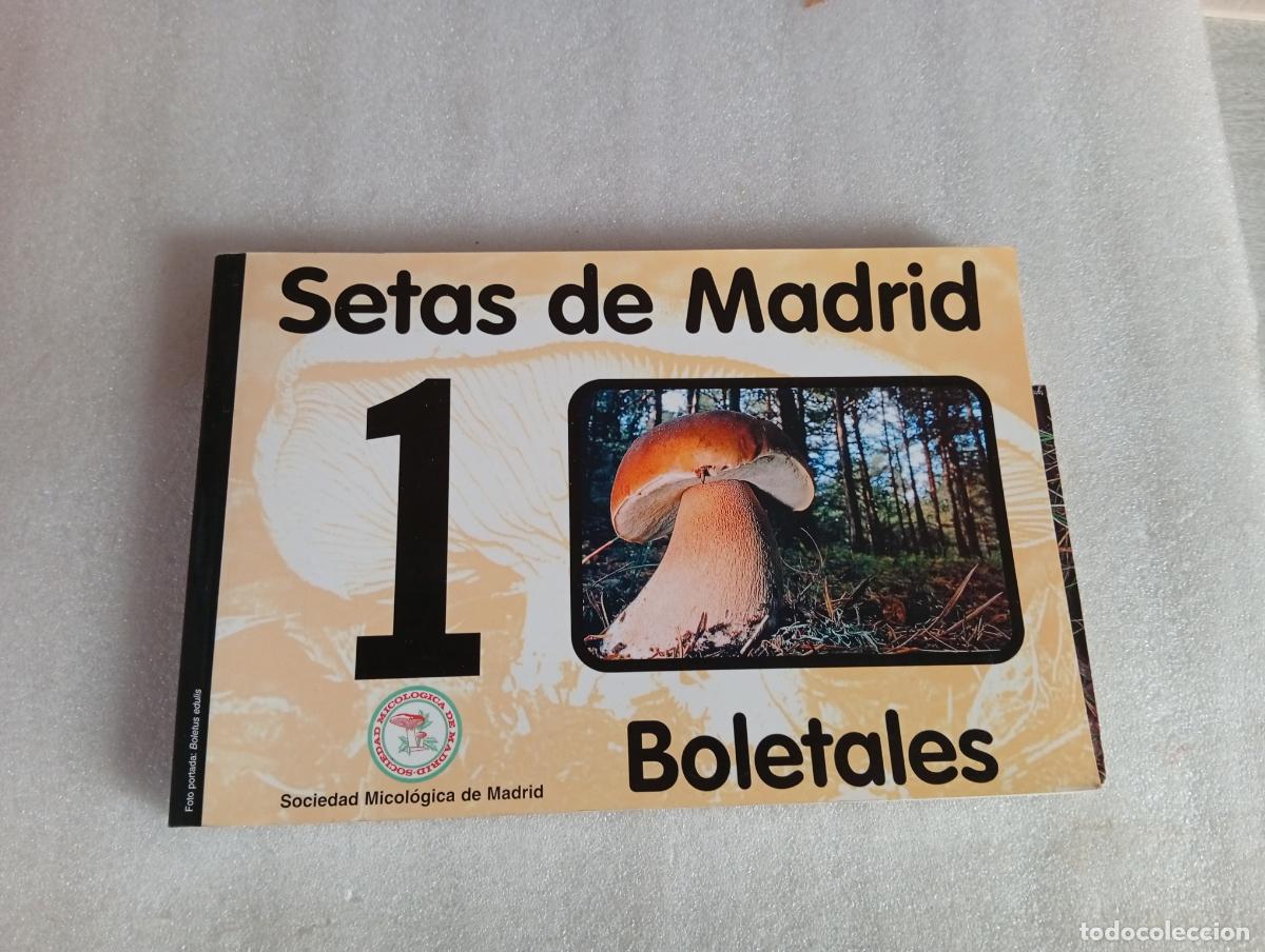 Libros de segunda mano: SETAS DE MADRID 1: BOLETALES - Sociedad Micol&oacute;gica de Madrid