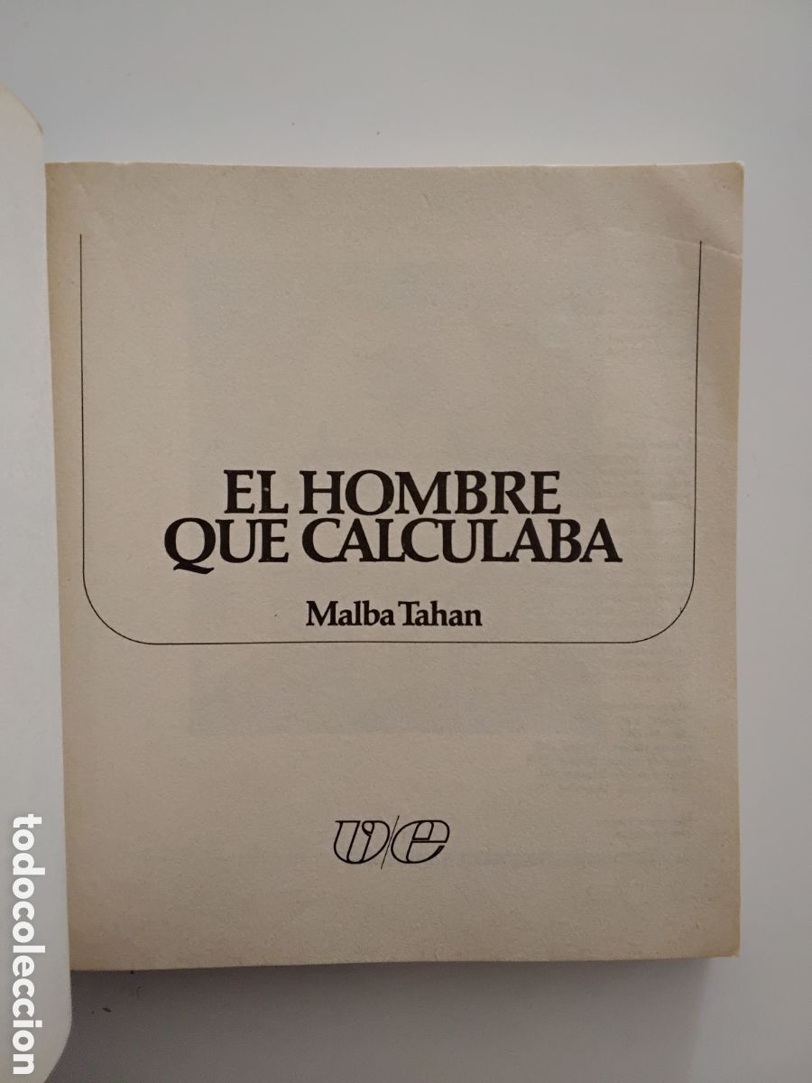 Libros de segunda mano de ciencias: Malba Tahan &mdash; El hombre que calculaba. Ver&oacute;n Editor, 1972 - Foto 3
