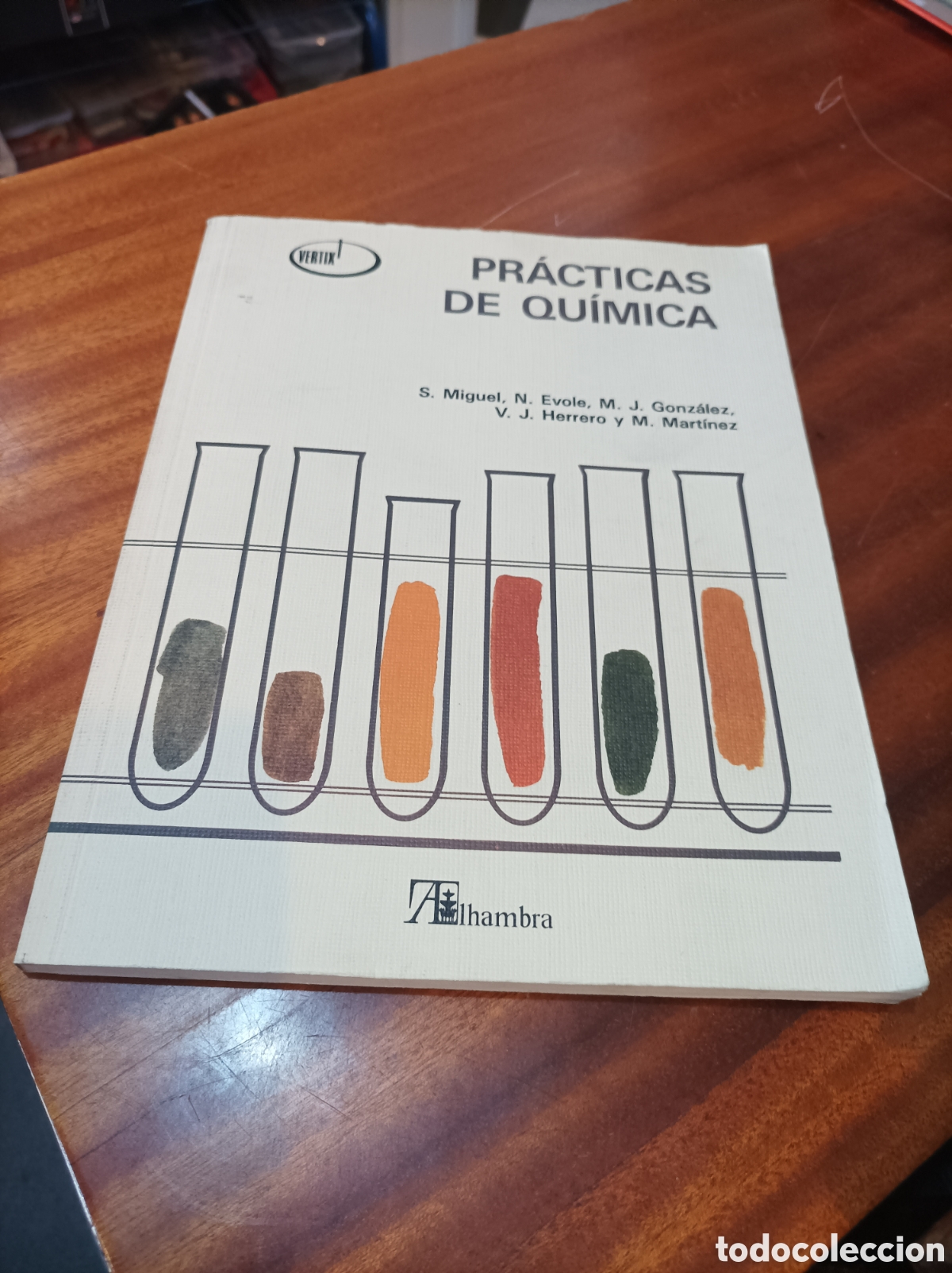 Libros de segunda mano de Ciencias: PR&Aacute;CTICAS DE QU&Iacute;MICA.VERTIX.1987