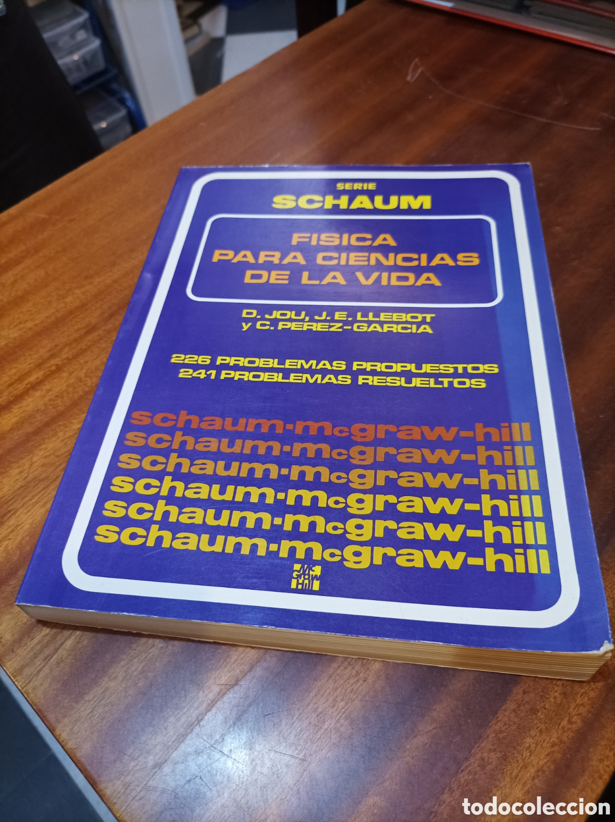 Libros de segunda mano de Ciencias: F&Iacute;SICA PARA CIENCIAS DE LA VIDA.226 PROBLEMAS PROPUESTOS 241 PROBLEMAS RESUELTOS.SERIE SCHAUM.