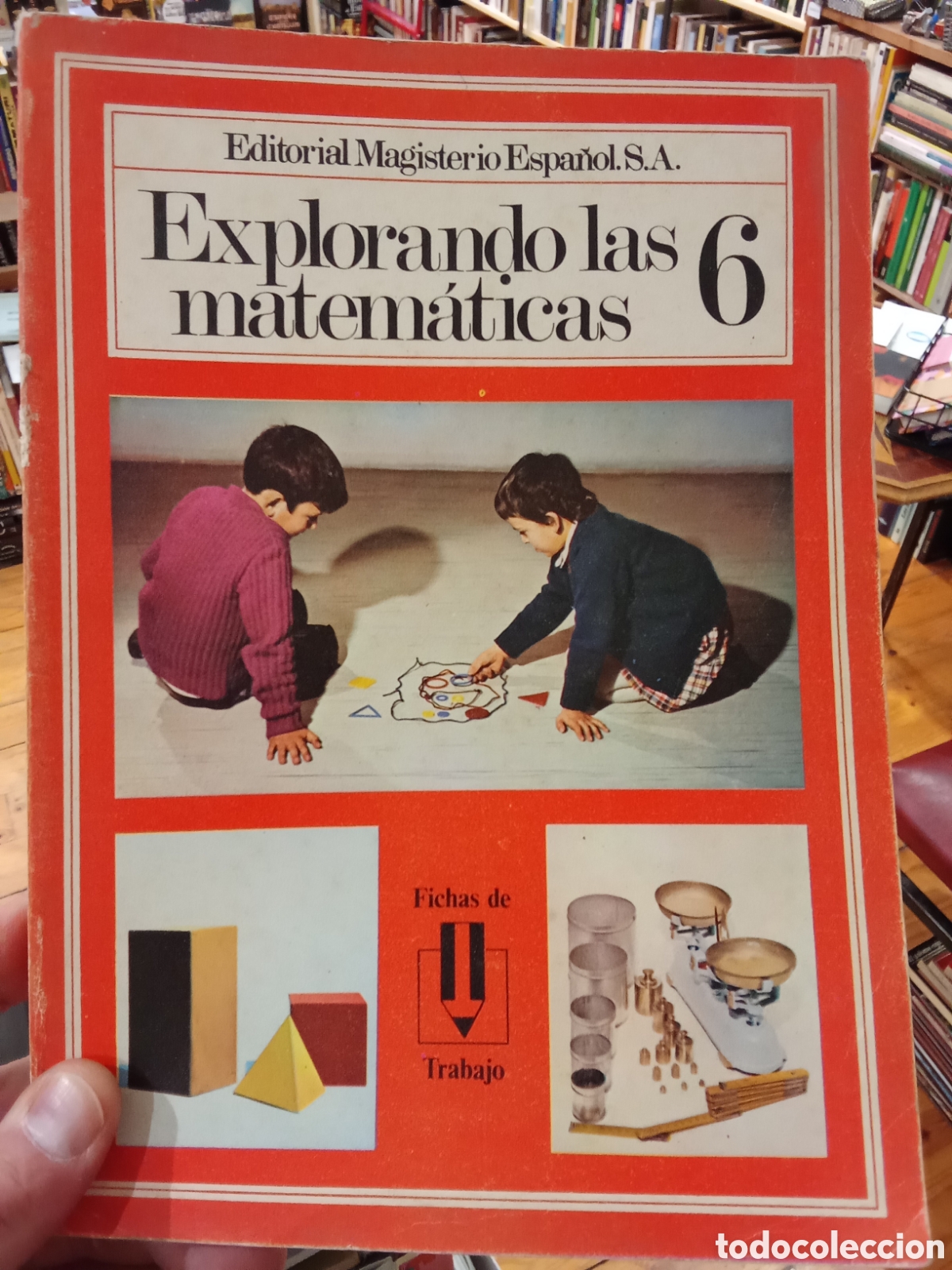 Libros de segunda mano de ciencias: Explorando las matem&aacute;ticas 6 Editorial Magisterio Espa&ntilde;ol EGB 1972 - Foto 1
