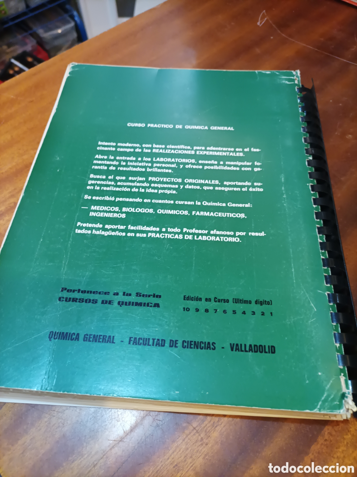 Libros de segunda mano de ciencias: CURSO PR&Aacute;CTICO DE QU&Iacute;MICA GENERAL.JOSE L. L&Oacute;PEZ VARONA. - Foto 5