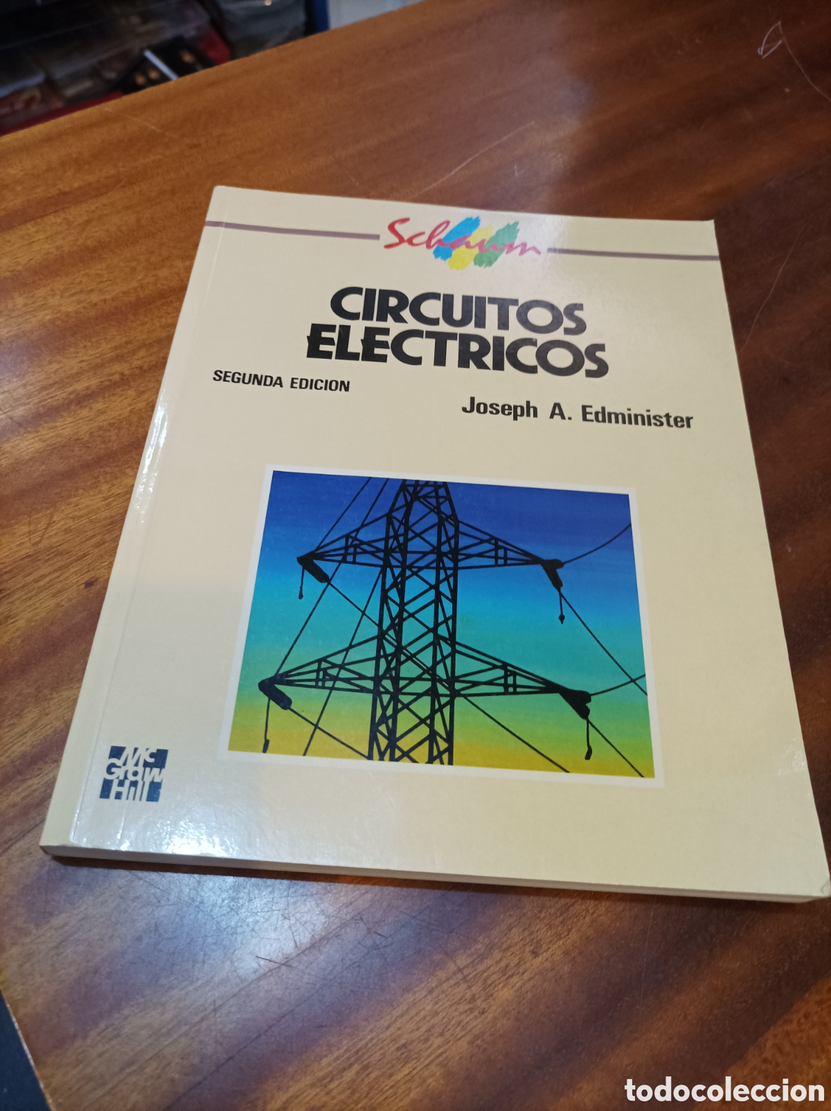 Libros de segunda mano de Ciencias: CIRCUITOS EL&Eacute;CTRICOS TEOR&Iacute;A Y PROBLEMAS.2 EDICI&Oacute;N.JOSEPH A. EDMINISTER.. SERIE SCHAUM