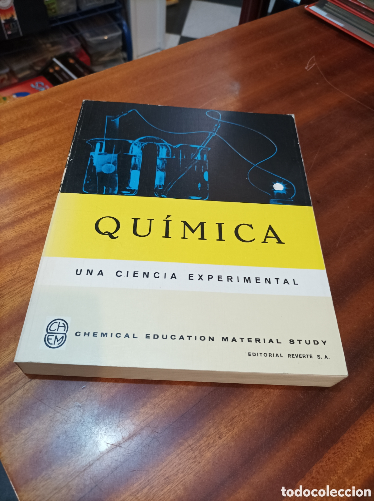 Libros de segunda mano de Ciencias: QU&Iacute;MICA.UNA CIENCIA EXPERIMENTAL.. EDITORIAL REVERTE SA 1982