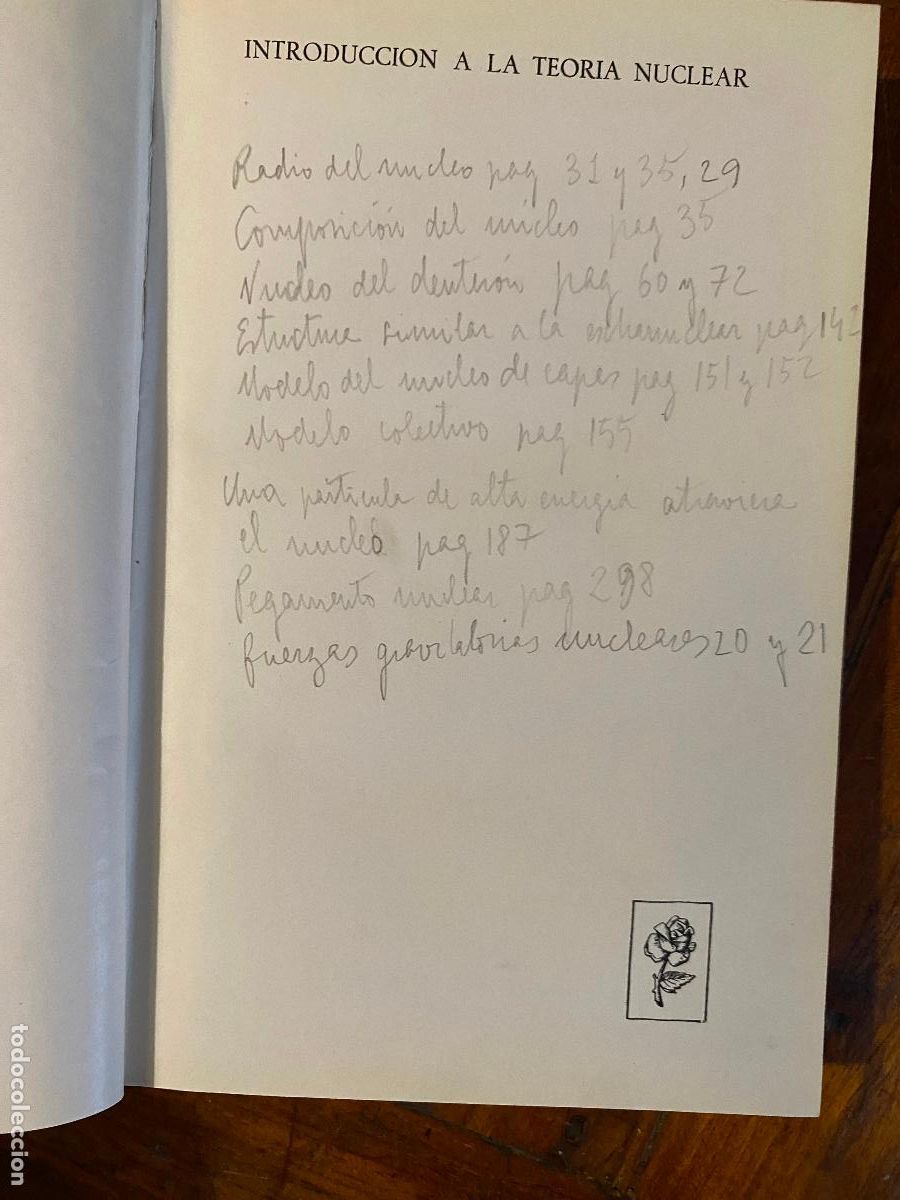 Libros de segunda mano de ciencias: INTRODUCCI&Oacute;N A LA TEOR&Iacute;A NUCLEAR - Elton, L. R. B. - Foto 3