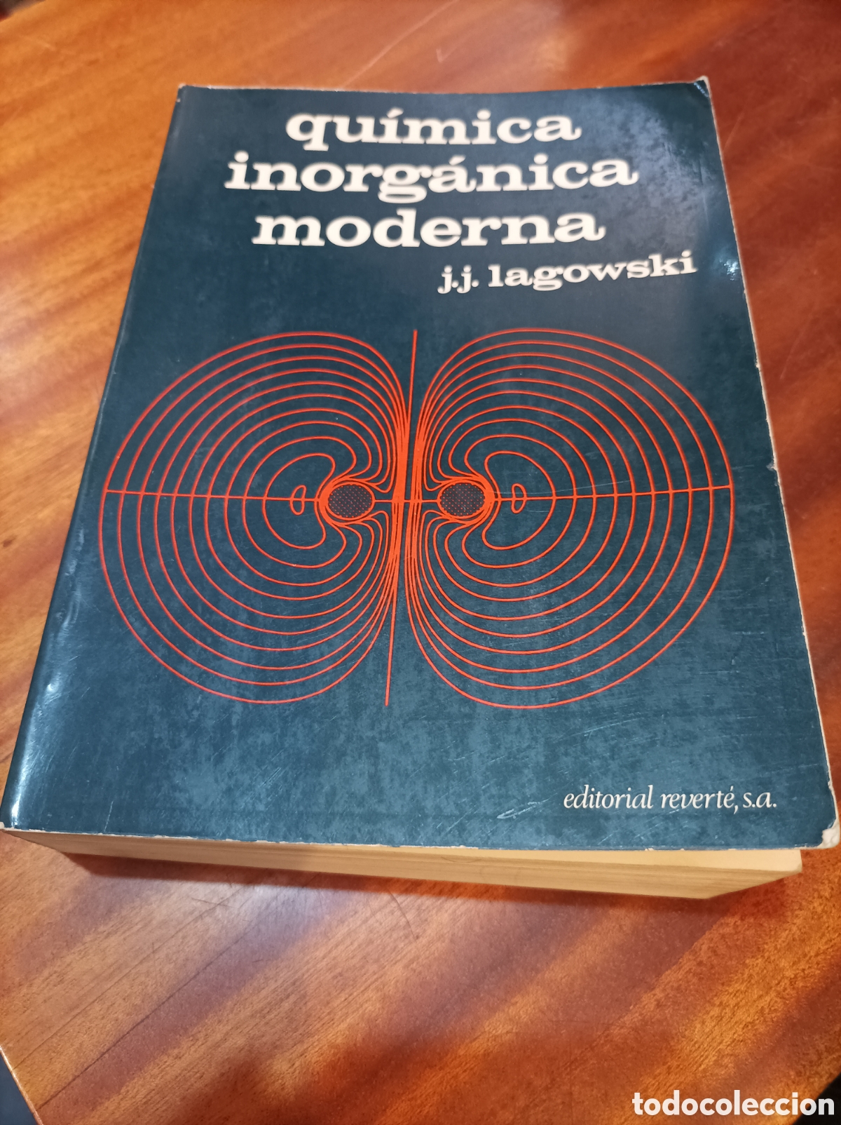Libros de segunda mano de Ciencias: QU&Iacute;MICA INORG&Aacute;NICA MODERNA.J.J.LAGOWSKI.EDITORIAL REVERTE SA.1975