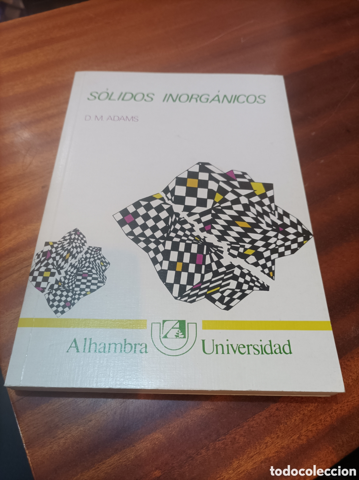Libros de segunda mano de Ciencias: S&Oacute;LIDOS INORG&Aacute;NICOS.D.M.ADAMS.ALHAMBRA UNIVERSIDAD .1986