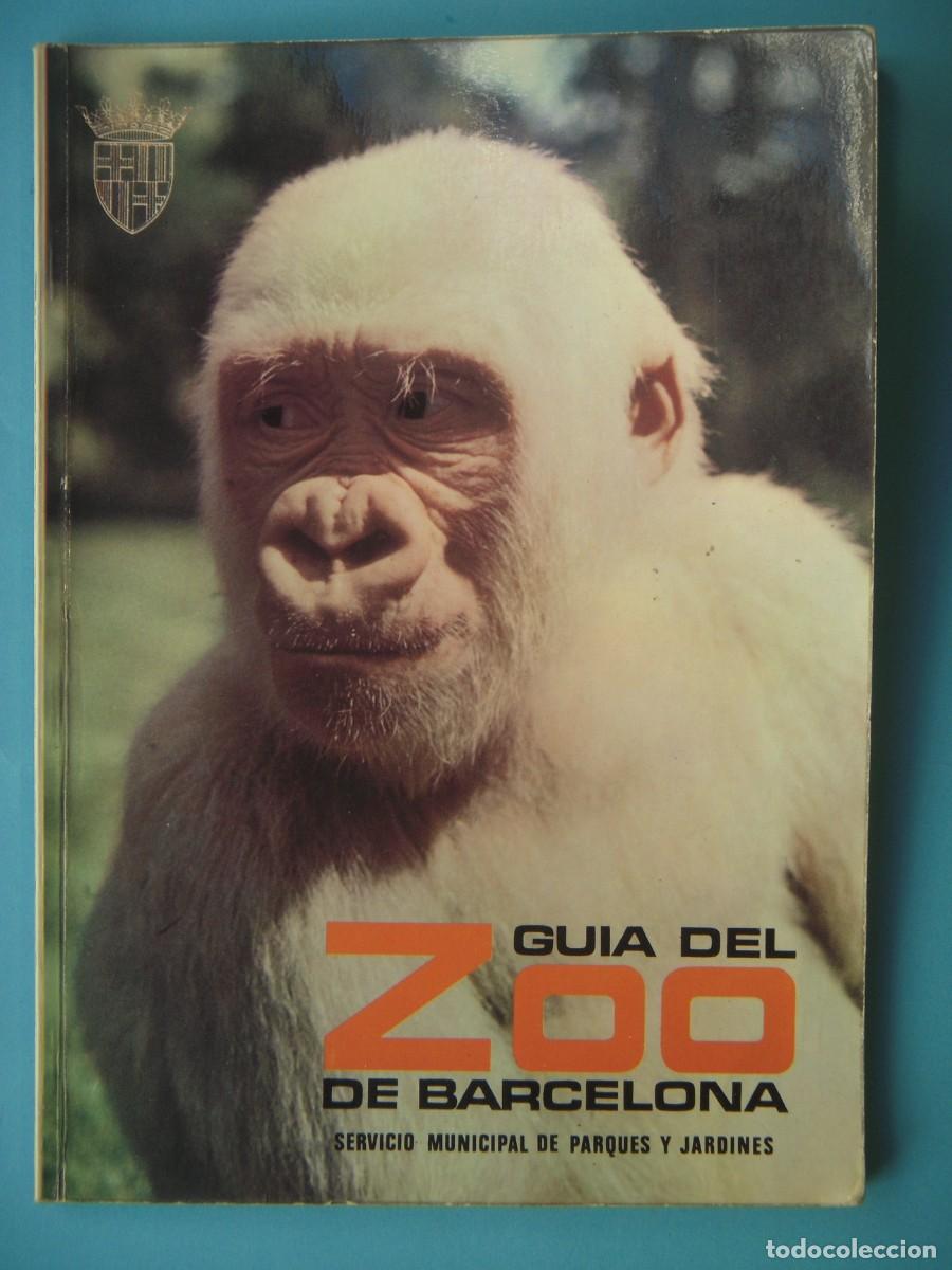 Libros de segunda mano: GUIA DEL ZOO DE BARCELONA - SERVICIO MUNICIPAL DE PARQUES Y JARDINES, 1969 (INCLUYE PLANO DEL ZOO)