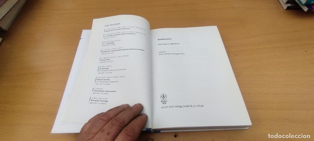 Libros de segunda mano de ciencias: BIOELECTRONICS FROM THEORY TO APPLICATIONS / EN INGLES / BIOELECTR&Oacute;NICA: DE LA TEOR&Iacute;A A LAS APLICACI - Foto 6