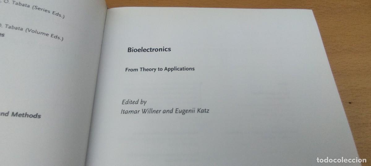 Libros de segunda mano de ciencias: BIOELECTRONICS FROM THEORY TO APPLICATIONS / EN INGLES / BIOELECTR&Oacute;NICA: DE LA TEOR&Iacute;A A LAS APLICACI - Foto 7