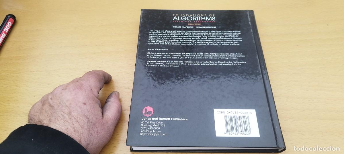 Libros de segunda mano de ciencias: FOUNDATIONS OF ALGORITHMS USING C + + PSEUDOCODE / EN INGLES / FUNDAMENTOS DE ALGORITMOS UTILIZANDO - Foto 4