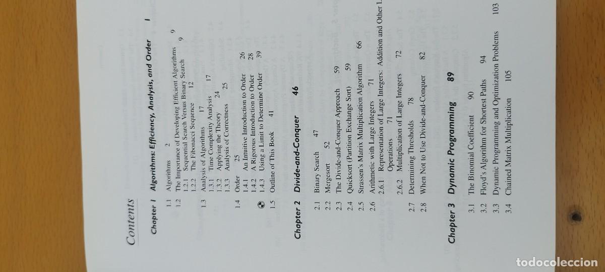 Libros de segunda mano de ciencias: FOUNDATIONS OF ALGORITHMS USING C + + PSEUDOCODE / EN INGLES / FUNDAMENTOS DE ALGORITMOS UTILIZANDO - Foto 8