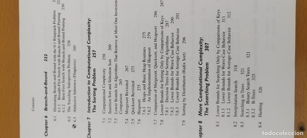 Libros de segunda mano de ciencias: FOUNDATIONS OF ALGORITHMS USING C + + PSEUDOCODE / EN INGLES / FUNDAMENTOS DE ALGORITMOS UTILIZANDO - Foto 10