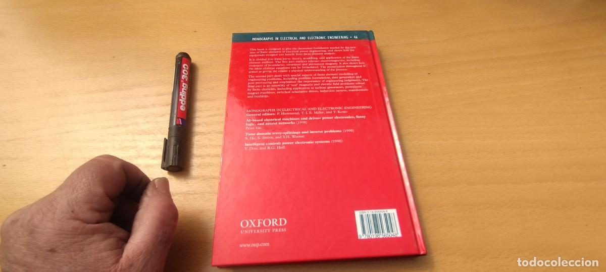 Libros de segunda mano de ciencias: FINITE ELEMENT METHODS IN ELECTRICAL POWER ENGINEERING / EN INGLES / M&Eacute;TODOS DE ELEMENTOS FINITOS EN - Foto 3