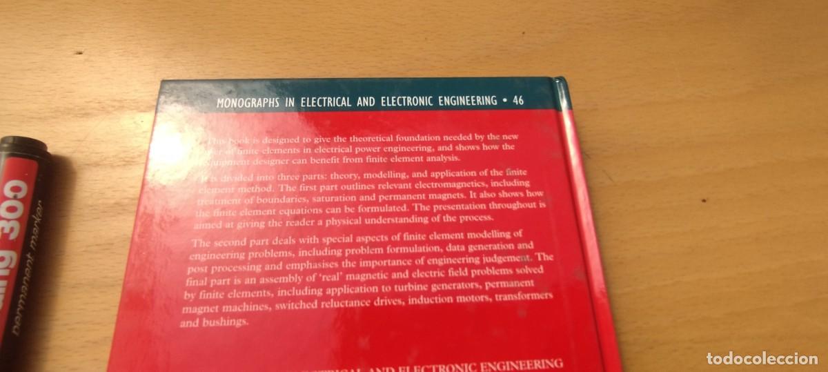 Libros de segunda mano de ciencias: FINITE ELEMENT METHODS IN ELECTRICAL POWER ENGINEERING / EN INGLES / M&Eacute;TODOS DE ELEMENTOS FINITOS EN - Foto 4