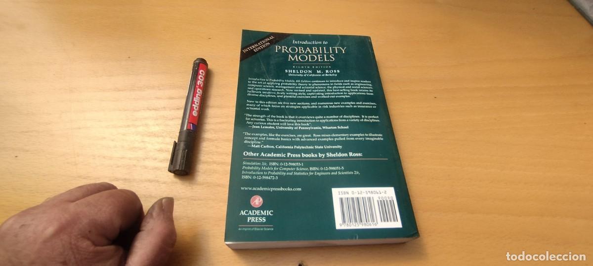 Libros de segunda mano de ciencias: INTRODUCTION TO PROBABILITY MODELS / EN INGLES / INTRODUCCI&Oacute;N A LOS MODELOS DE PROBABILIDAD / KARA0 - Foto 4