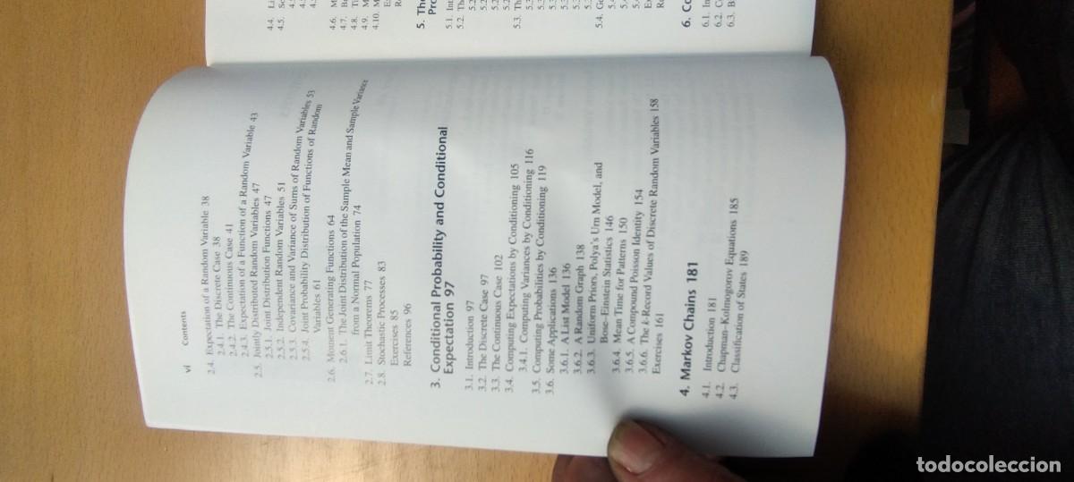 Libros de segunda mano de ciencias: INTRODUCTION TO PROBABILITY MODELS / EN INGLES / INTRODUCCI&Oacute;N A LOS MODELOS DE PROBABILIDAD / KARA0 - Foto 9