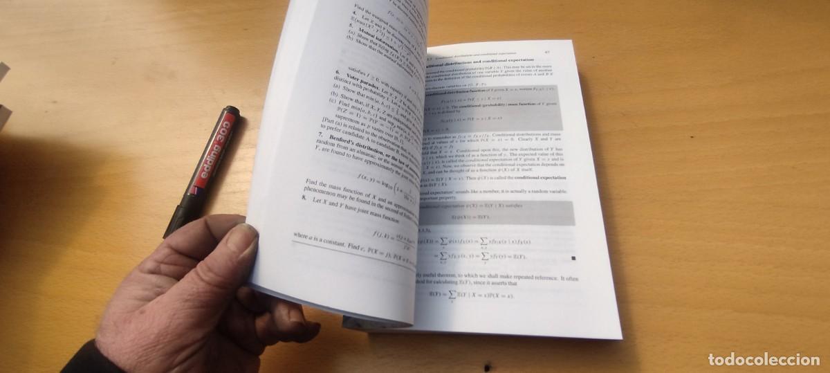 Libros de segunda mano de ciencias: PROBABILITY AND RANDON PROCESSES / EN INGLES / PROBABILIDAD Y PROCESOS ALEATORIOS / KARA02/EN INGLES - Foto 11