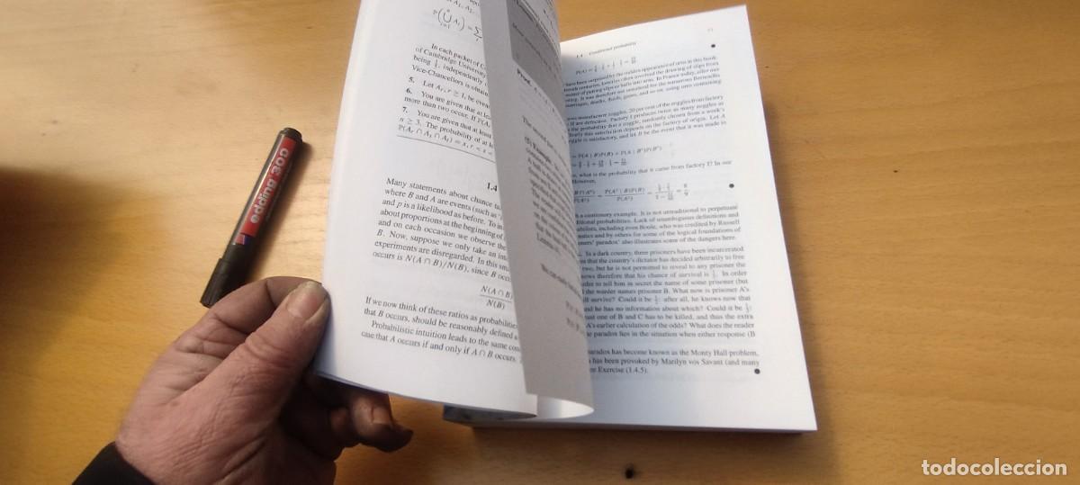 Libros de segunda mano de ciencias: PROBABILITY AND RANDON PROCESSES / EN INGLES / PROBABILIDAD Y PROCESOS ALEATORIOS / KARA02/EN INGLES - Foto 12