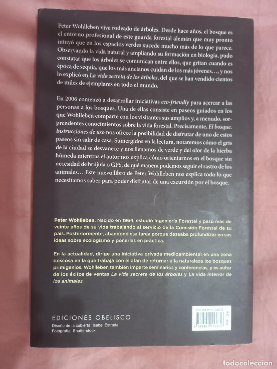 Libros de segunda mano: El bosque instrucciones de uso de Peter Wohlleben - Foto 2