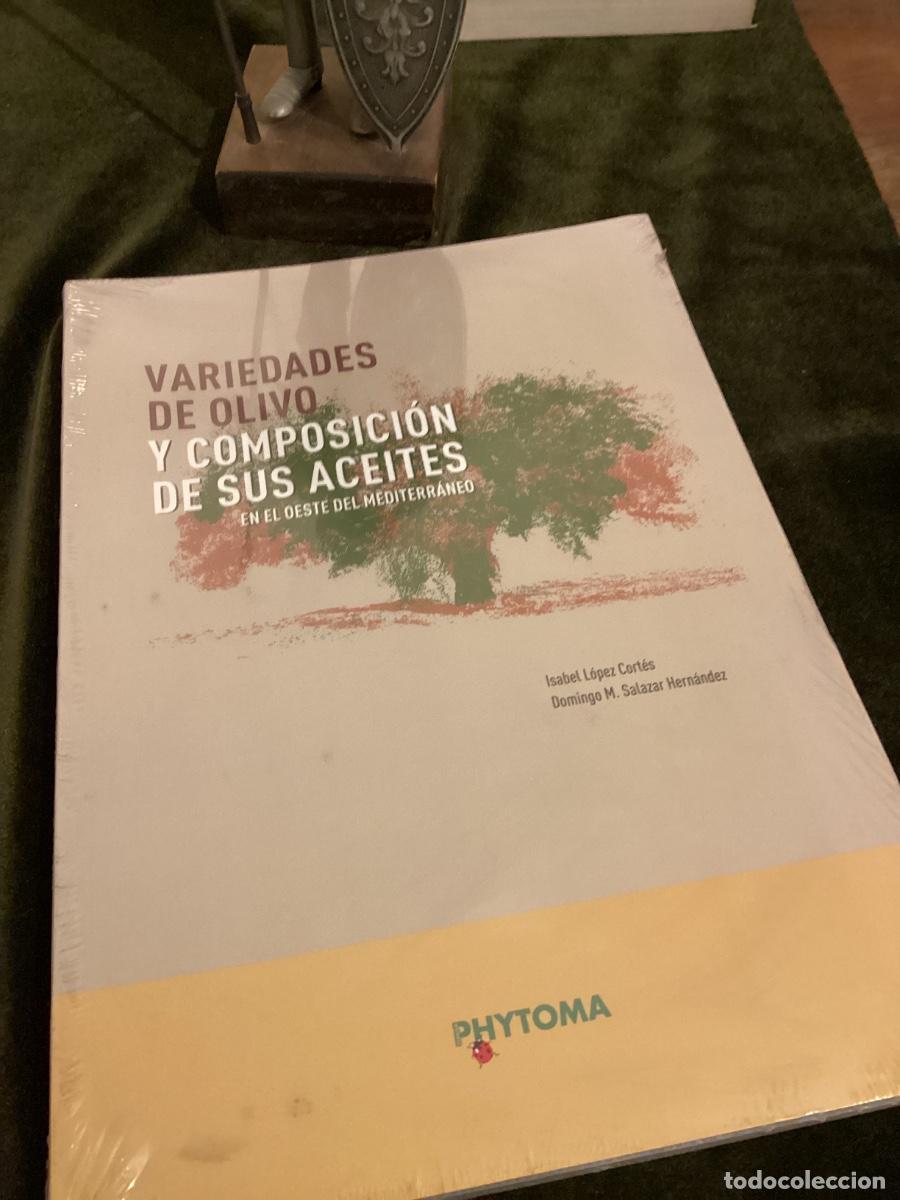 Libros de segunda mano: VARIEDADES DE OLIVO Y COMPOSICI&Oacute;N DE SUS ACEITES, ( PHYTOMA ). - Foto 1