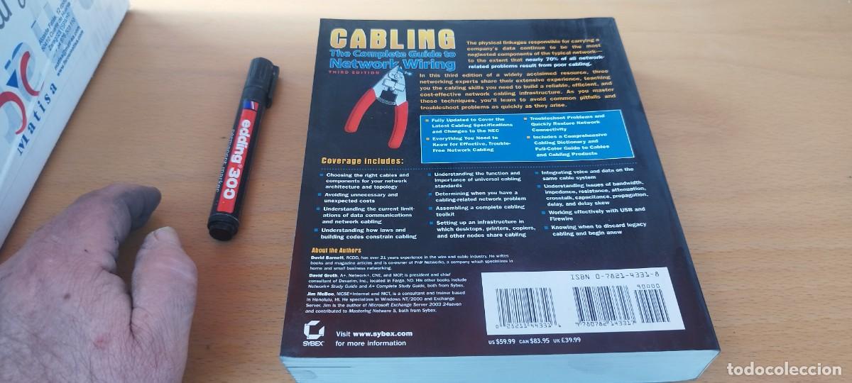 Libros de segunda mano de ciencias: CABLING COMPLETE GUIDE / WIRING/ EN INGLES / GU&Iacute;A COMPLETA DE CABLEADO / / KARA69 - Foto 4