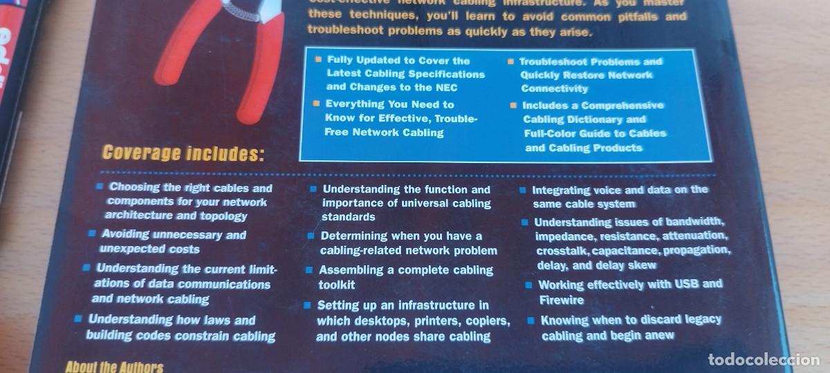 Libros de segunda mano de ciencias: CABLING COMPLETE GUIDE / WIRING/ EN INGLES / GU&Iacute;A COMPLETA DE CABLEADO / / KARA69 - Foto 7