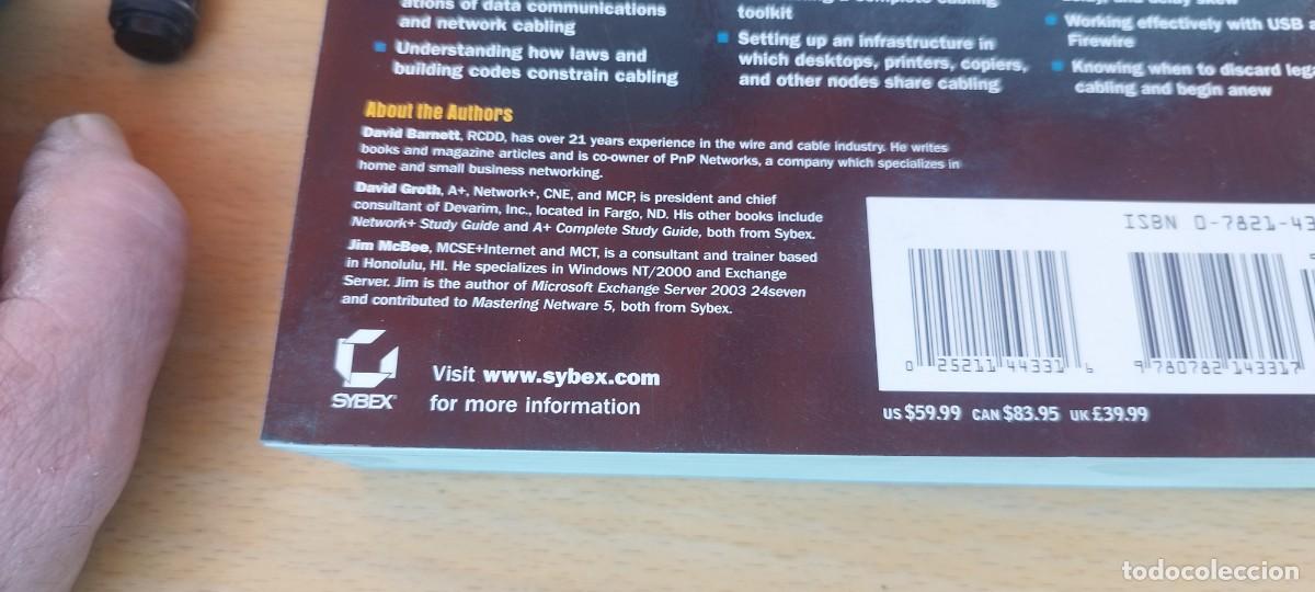 Libros de segunda mano de ciencias: CABLING COMPLETE GUIDE / WIRING/ EN INGLES / GU&Iacute;A COMPLETA DE CABLEADO / / KARA69 - Foto 8