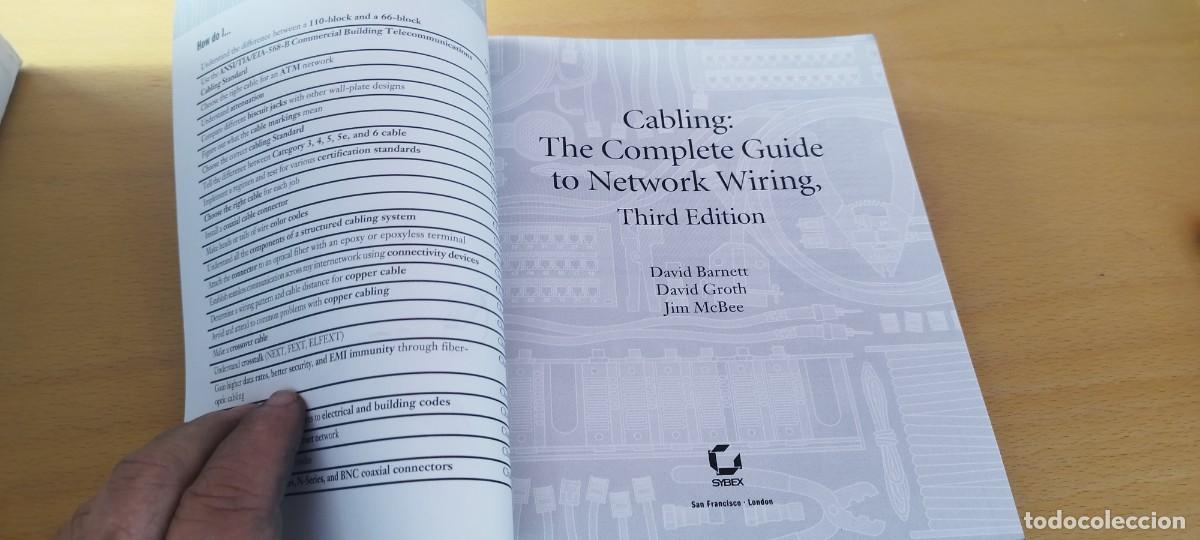 Libros de segunda mano de ciencias: CABLING COMPLETE GUIDE / WIRING/ EN INGLES / GU&Iacute;A COMPLETA DE CABLEADO / / KARA69 - Foto 9