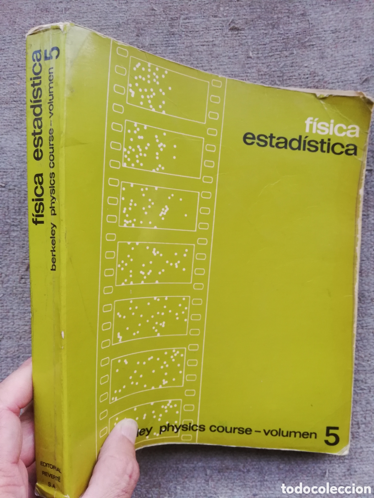 Libros de segunda mano de ciencias: Berkeley physics course. Volumen 5. Fisica estad&iacute;stica. Editorial Revert&eacute; - Foto 2