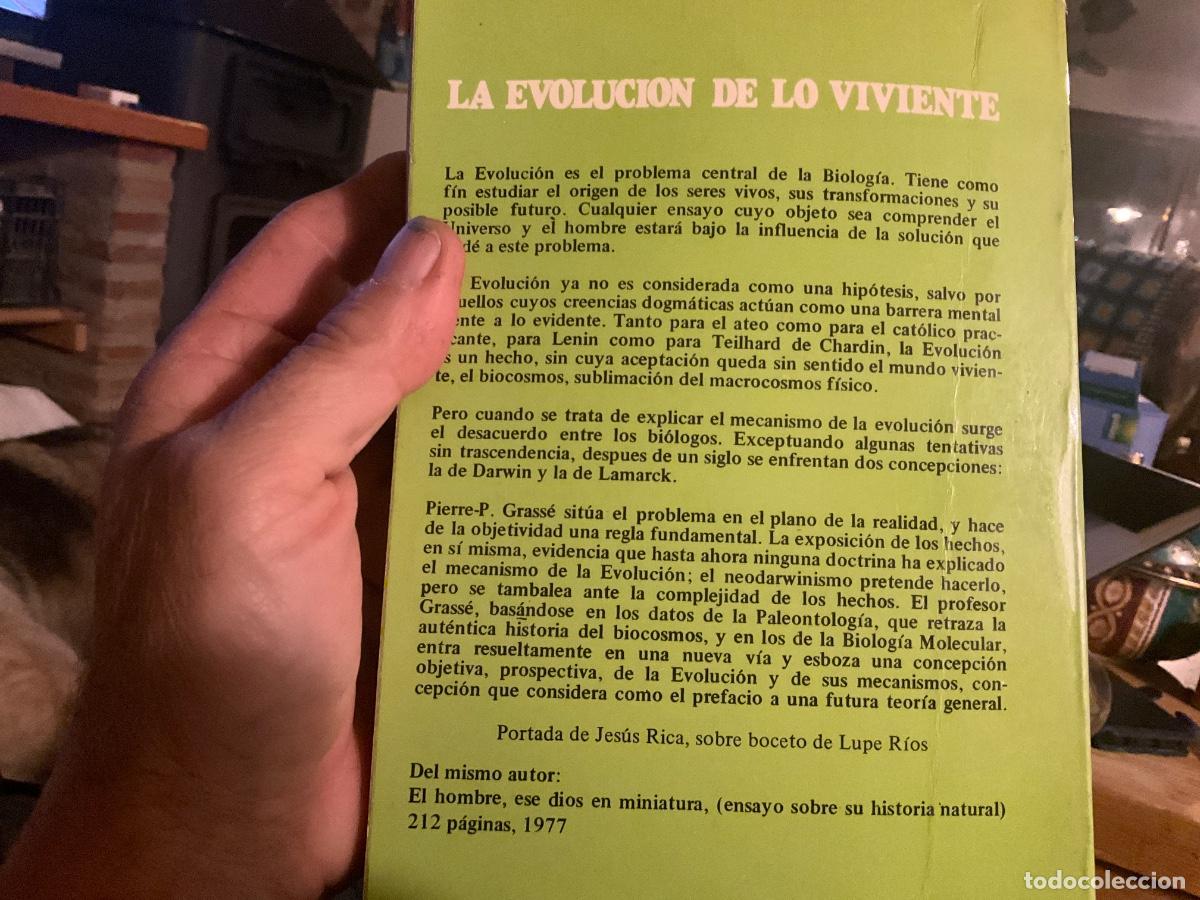 Libros de segunda mano: La evoluci&oacute;n de lo viviente. Pierre P. Grass&eacute; - Foto 2