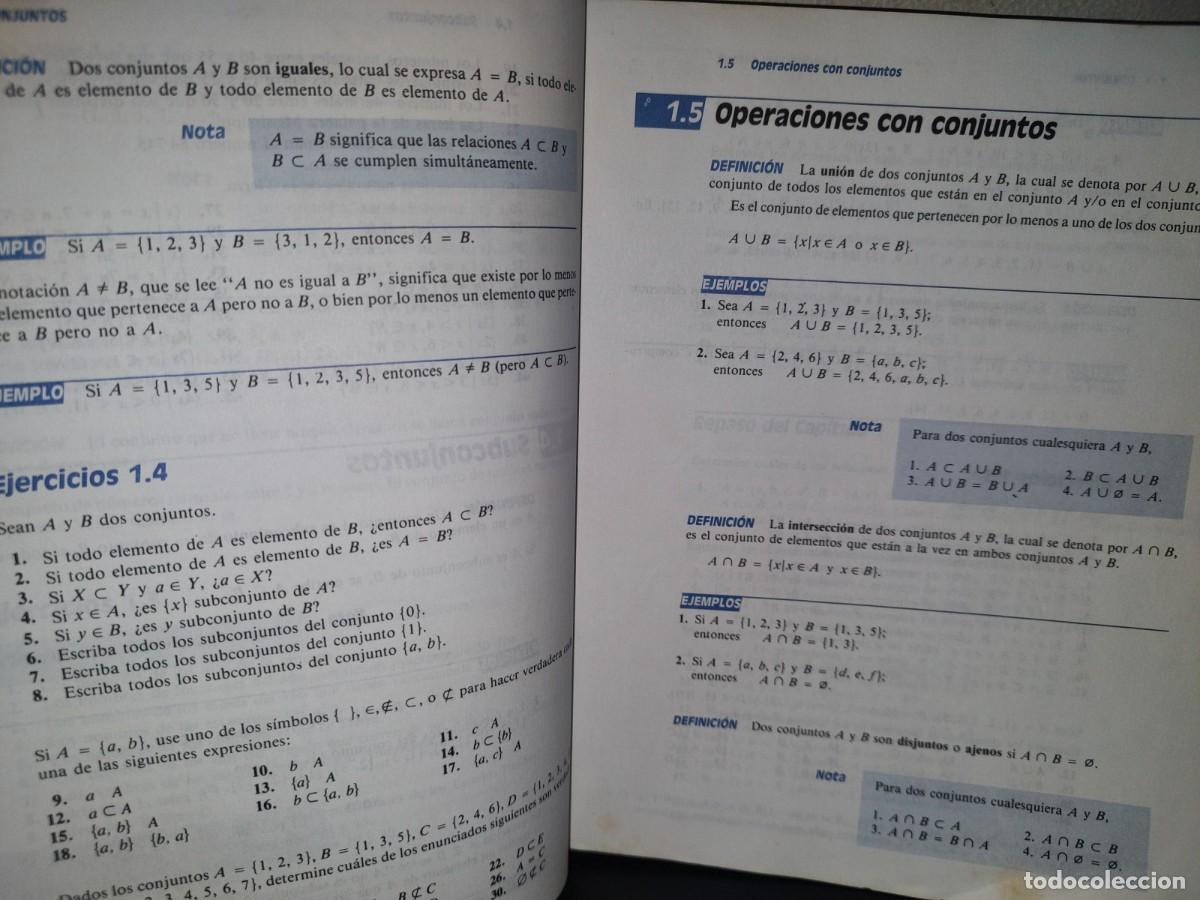 Libros de segunda mano de ciencias: 215- &Aacute;LGEBRA ELEMENTAL - ALFONSE GOBRAN - Foto 8
