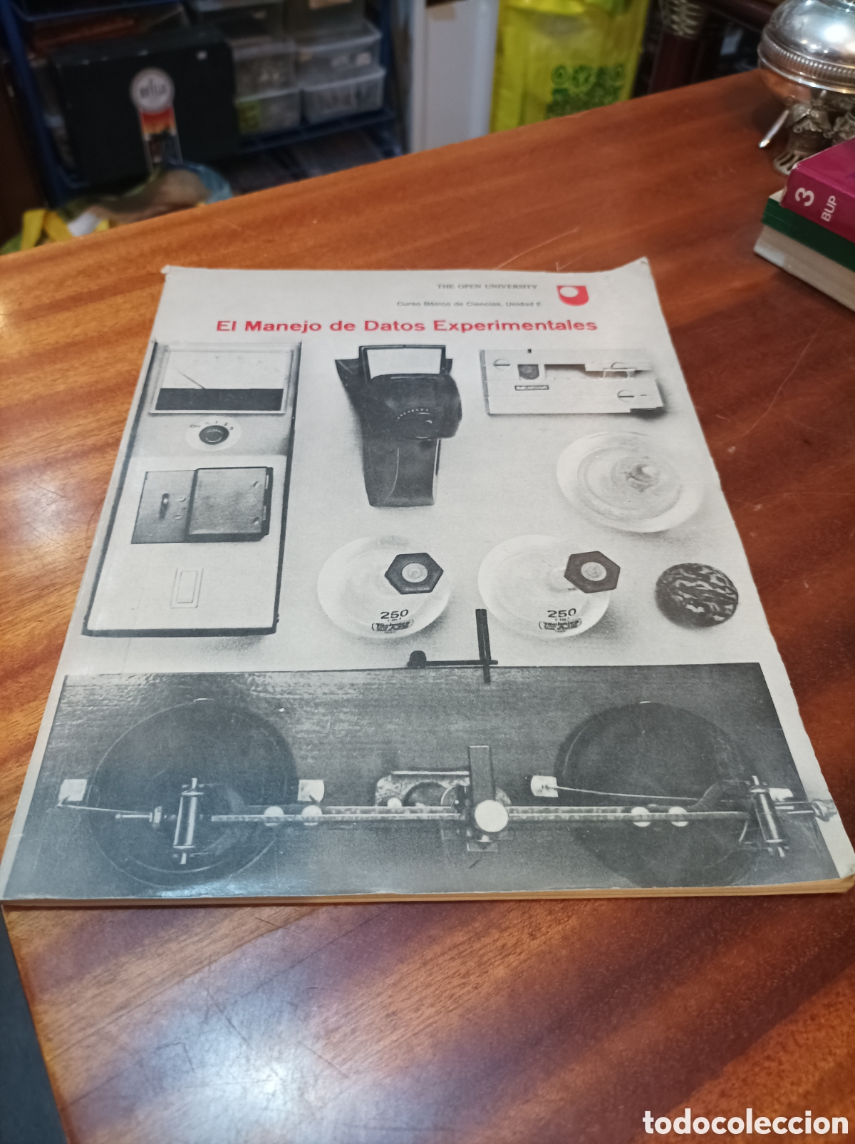 Libros de segunda mano de ciencias: EL MANEJO DE DATOS EXPERIMENTALES.CURSO B&Aacute;SICO DE CIENCIAS. - Foto 1