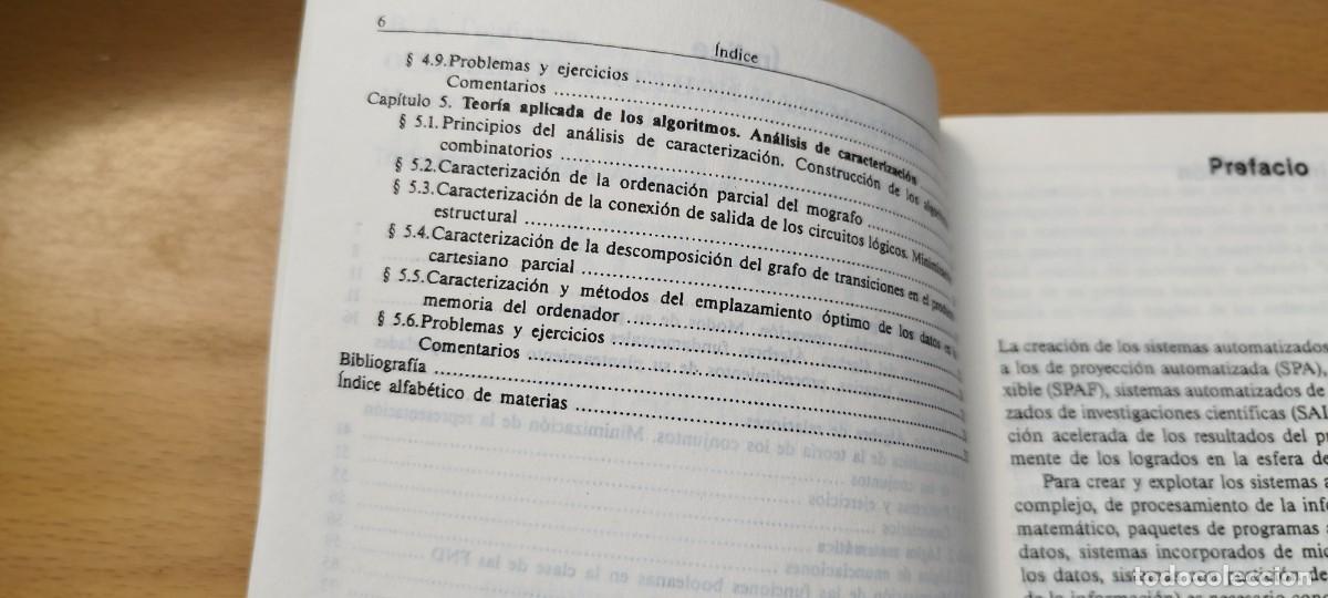 Libros de segunda mano de ciencias: FUNDAMENTOS DE LA MATEMATICA DISCRETA / GORBATOV / KARA10 / URSS MOSCU - Foto 10