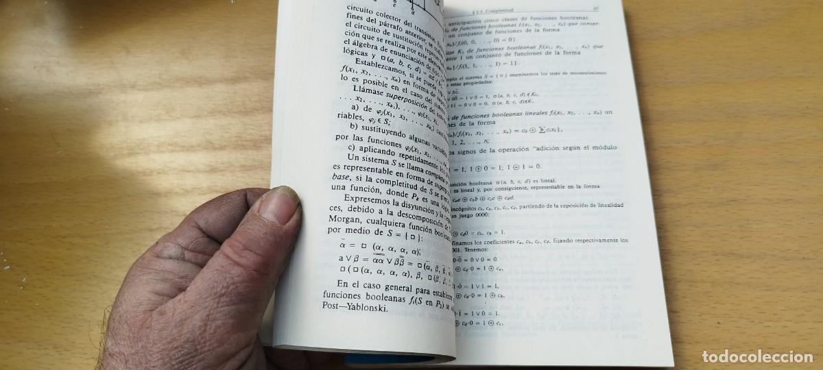 Libros de segunda mano de ciencias: FUNDAMENTOS DE LA MATEMATICA DISCRETA / GORBATOV / KARA10 / URSS MOSCU - Foto 14