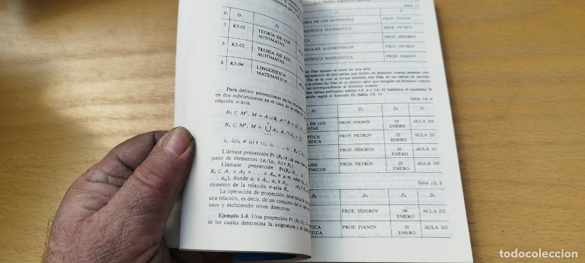 Libros de segunda mano de ciencias: FUNDAMENTOS DE LA MATEMATICA DISCRETA / GORBATOV / KARA10 / URSS MOSCU - Foto 15