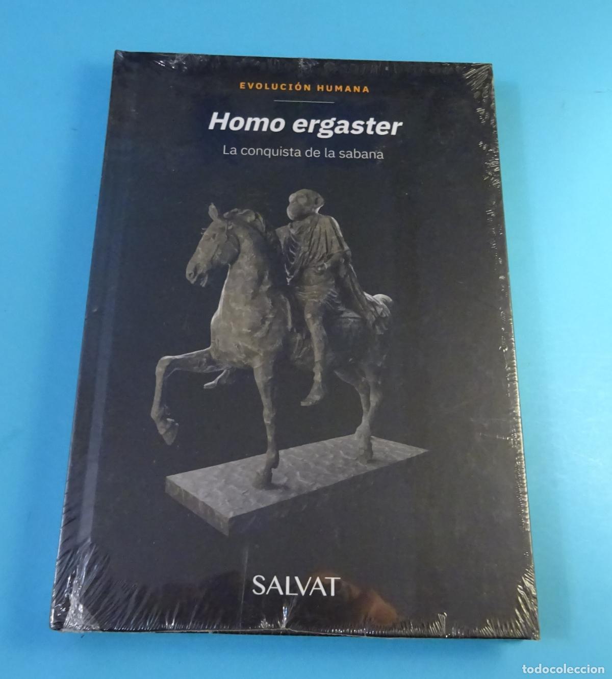 Libros de segunda mano: HOMO ERGASTER. LA CONQUISTA DE LA SABANA. COLECCI&Oacute;N LA EVOLUCI&Oacute;N HUMANA. SALVAT