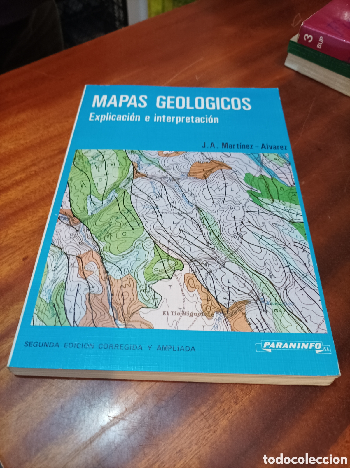 Libri di seconda mano: MAPAS GEOL&Oacute;GICOS EXPLICACI&Oacute;N E INTERPRETACI&Oacute;N.J.A.MARTINEZ ALVAREZ.2EDICION.PARANINFO1981