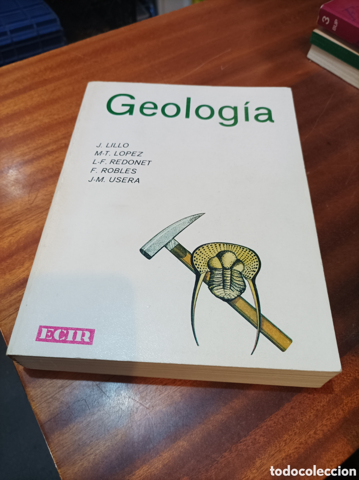 Libros de segunda mano: GEOLOG&Iacute;A .INDUSTRIAS GRAFICAS ECIR