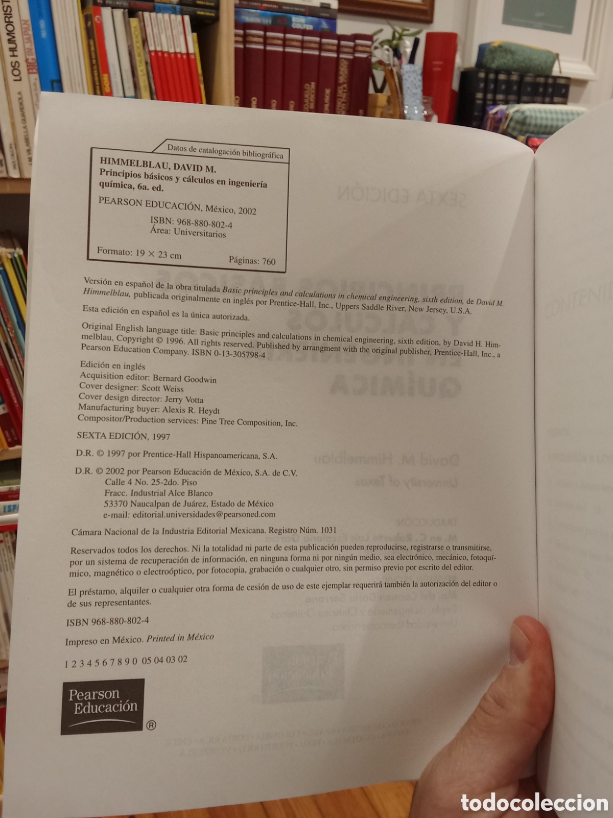 Libros de segunda mano de ciencias: Principios Basicos C&aacute;lculos Ingenier&iacute;a Quimica No incluye CD - Foto 3
